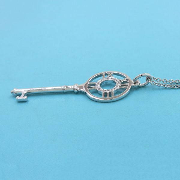 Tiffany & Co Atlaski Charm Diamond Necklace — view 2