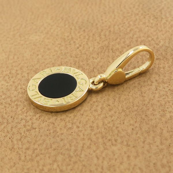Bvlgari Charm Onyx Keychain — view 2