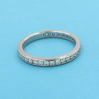 Tiffany & Co Full Circle Ring Channel Setting Near — view 3