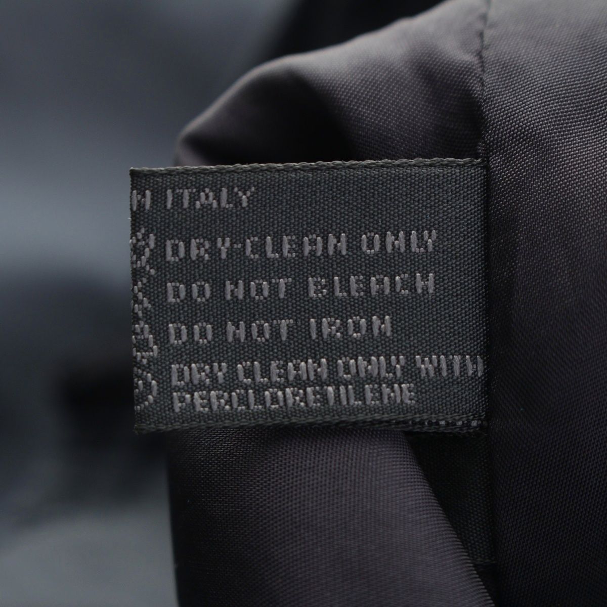 Prada Nylon Belted Skirt Navy — view 9