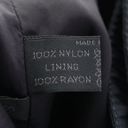 Prada Nylon Belted Skirt Navy — view 8