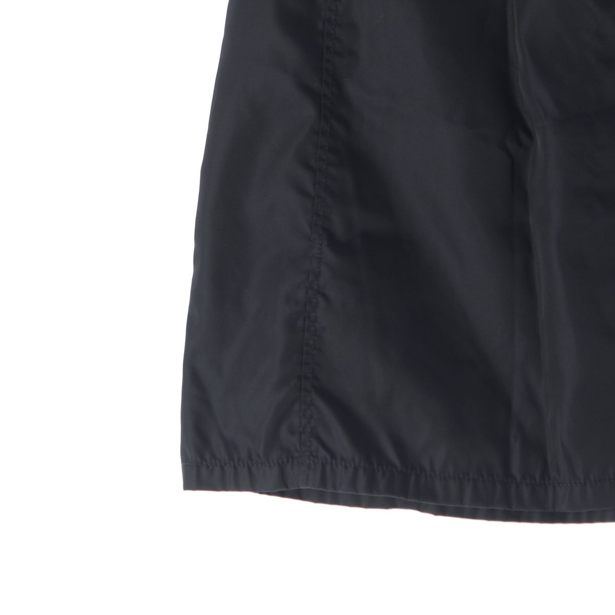 Prada Nylon Belted Skirt Navy — view 4