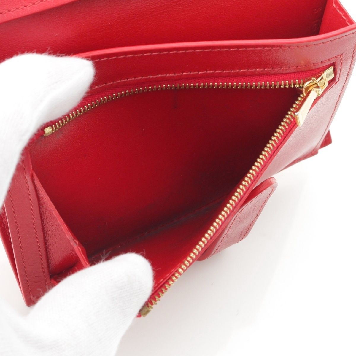 Celine Multi Function Strap Logo Bifold Wallet — view 5