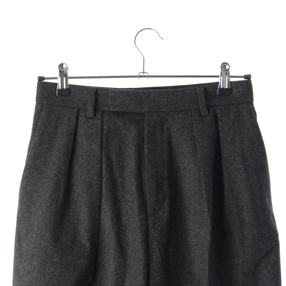 Celine Hedi Slimane Era Wool Trousers Pants Gray 38 — view 3