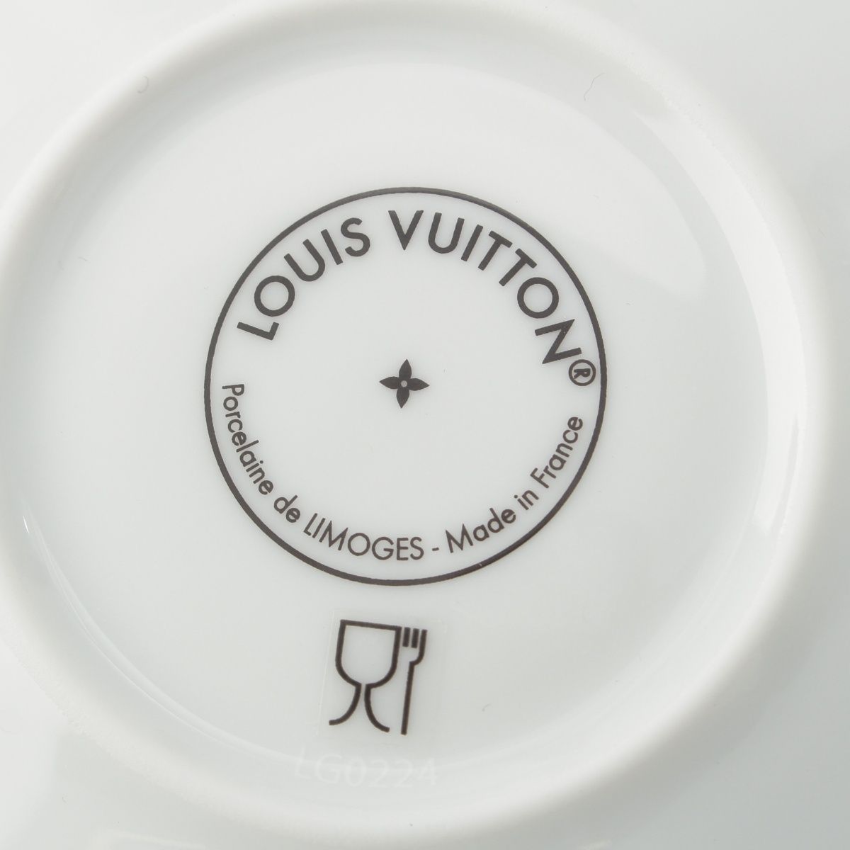 Louis Vuitton Monogram Flower Tile Coffee Cup & Saucer Set 2 Customer Tableware — view 9