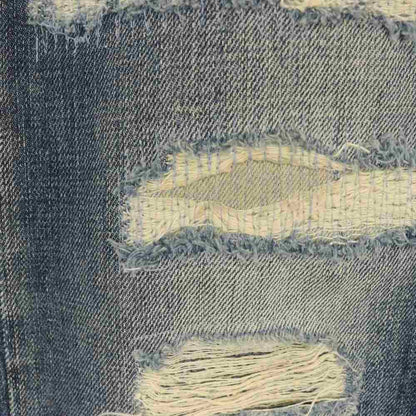 Dolce & Gabbana D&G Crash Distressed Denim Pants Jeans Button Fly 46 Indigo — view 6