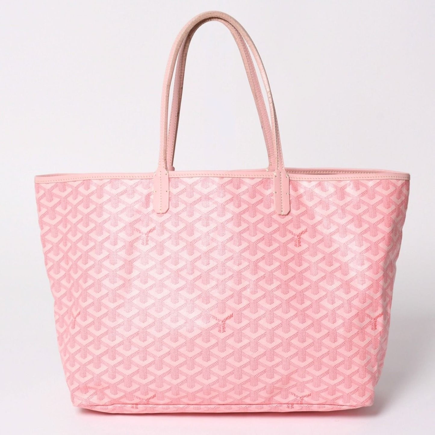 Goyard Saint Louis PM Tote Bag Pink Leather — view 2