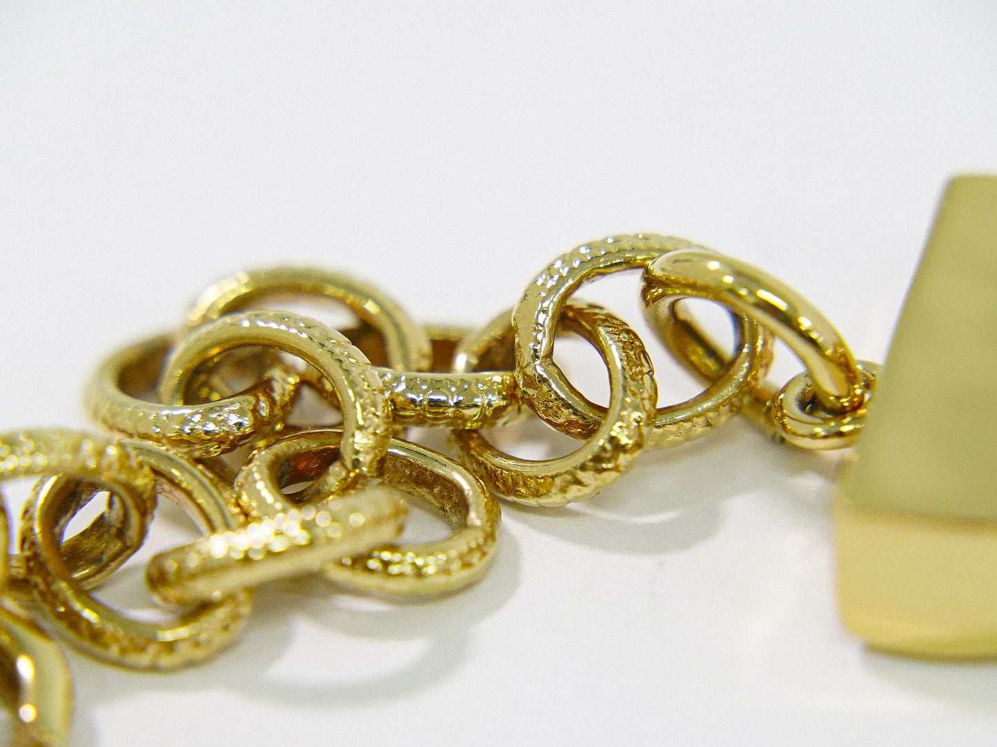 Chanel CC Logo Choker Necklace Gold Plated — view 6