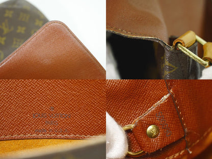 Louis Vuitton LV Musette Monogram Shoulder Bag Pochette Brown — view 9