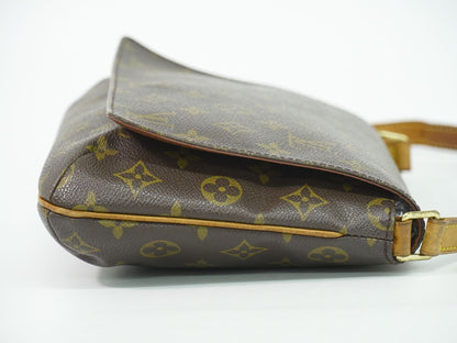 Louis Vuitton LV Musette Tango Short Monogram Shoulder Bag Brown — view 4