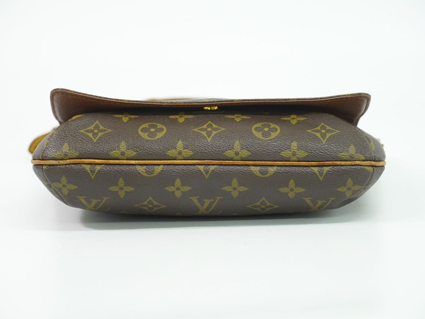 Louis Vuitton LV Musette Tango Short Monogram Shoulder Bag Brown — view 3