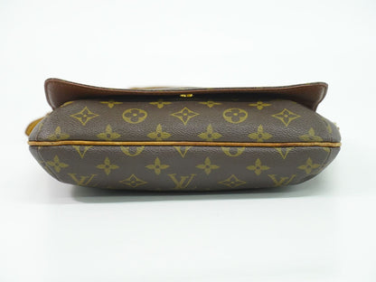 Louis Vuitton LV Musette Tango Short Monogram Shoulder Bag Brown — view 3