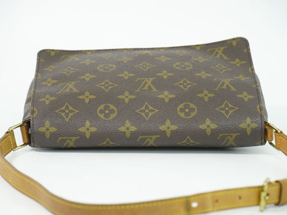 Louis Vuitton LV Musette Tango Short Monogram Shoulder Bag Brown — view 5