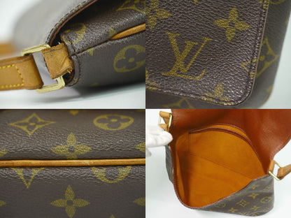 Louis Vuitton LV Musette Tango Short Monogram Shoulder Bag Brown — view 7