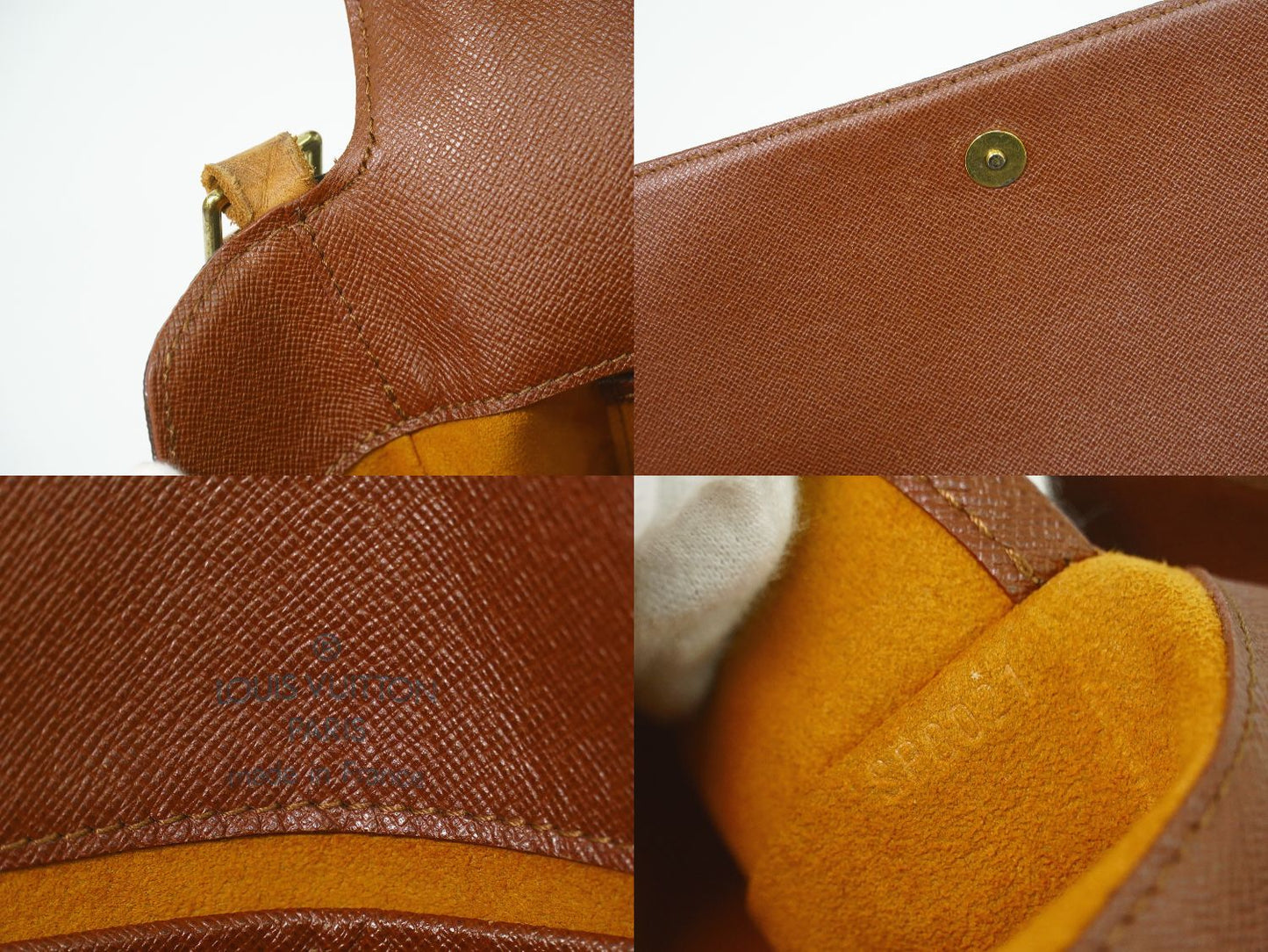 Louis Vuitton LV Musette Tango Short Monogram Shoulder Bag Brown — view 9
