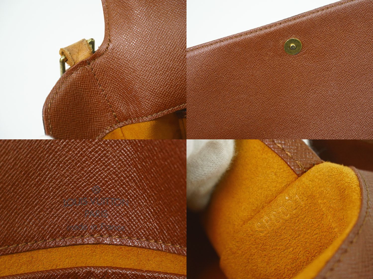 Louis Vuitton LV Musette Tango Short Monogram Shoulder Bag Brown — view 9