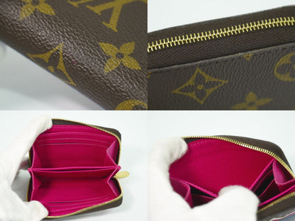 Louis Vuitton LV Zippy Coin Purse Bear Monogram Case Brown Multicolor — view 7