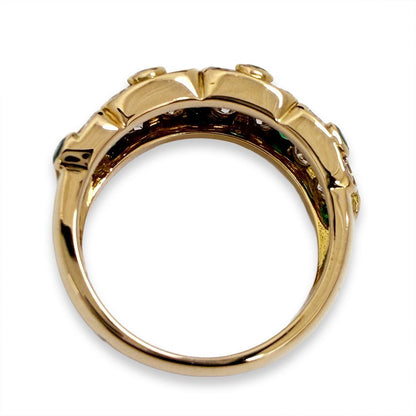 Van Cleef & Arpels Emerald Diamond Ring — view 3