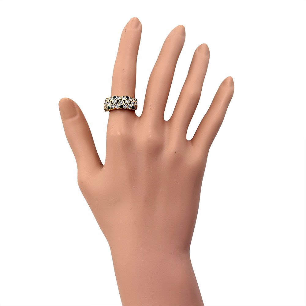 Van Cleef & Arpels Emerald Diamond Ring — view 7