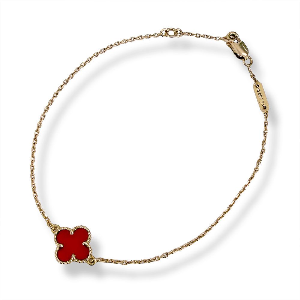 Van Cleef & Arpels Sweet Carnelian Bracelet