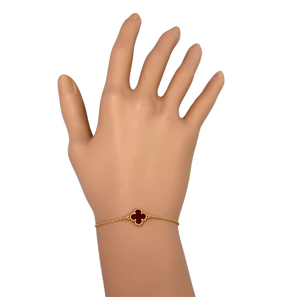 Van Cleef & Arpels Sweet Carnelian Bracelet — view 6