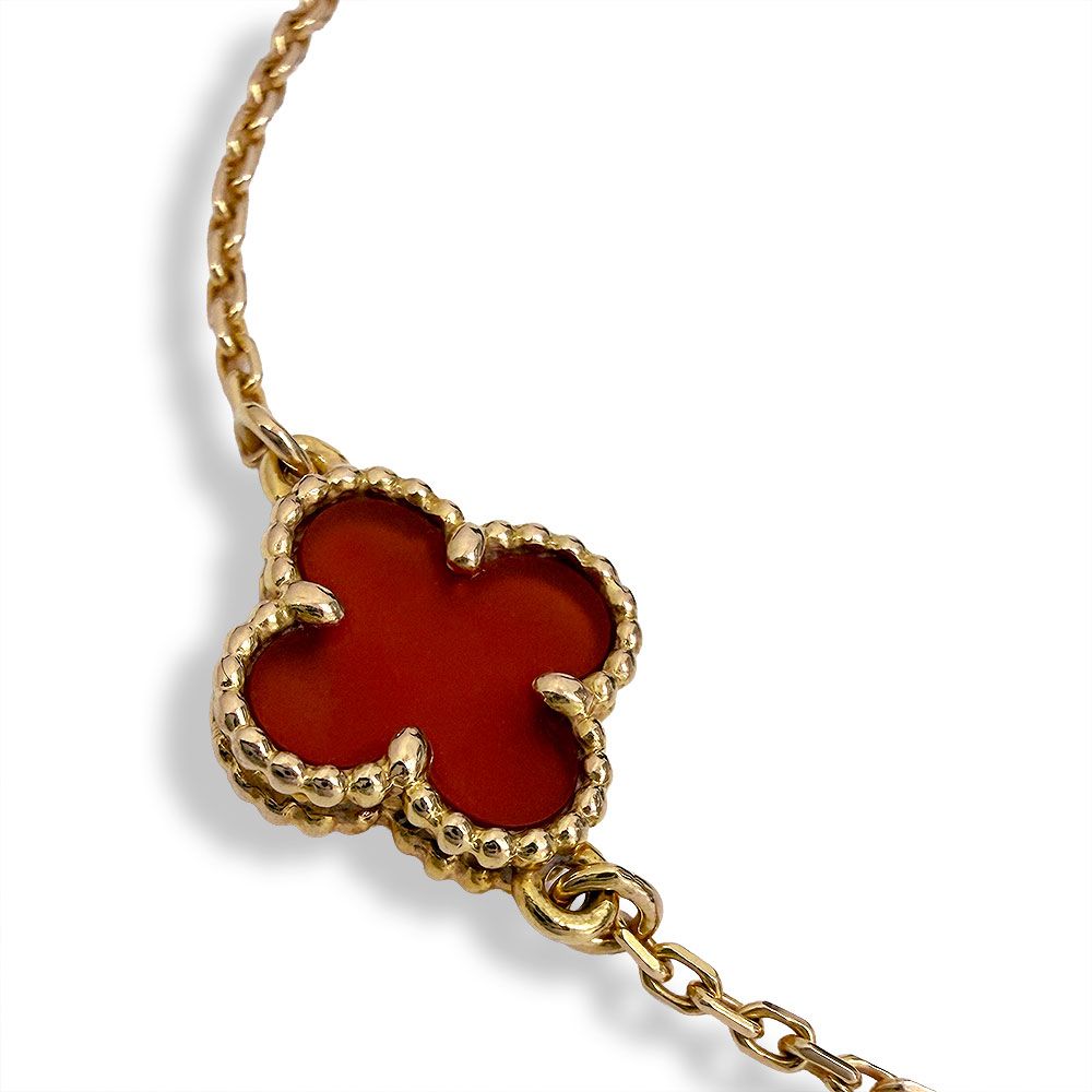 Van Cleef & Arpels Sweet Carnelian Bracelet — view 2