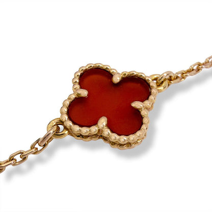 Van Cleef & Arpels Sweet Carnelian Bracelet — view 3
