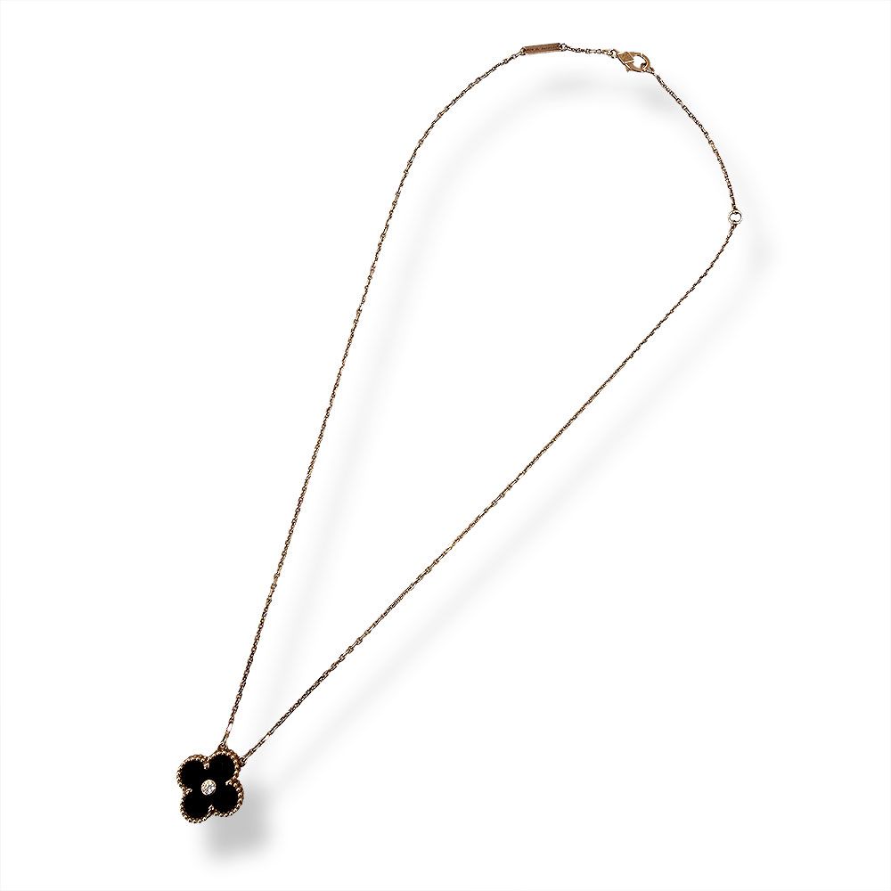Van Cleef & Arpels Vintage Alhambra Holiday Necklace — view 2
