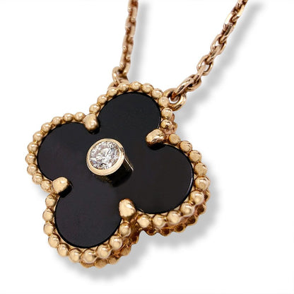 Van Cleef & Arpels Vintage Alhambra Holiday Necklace — view 3