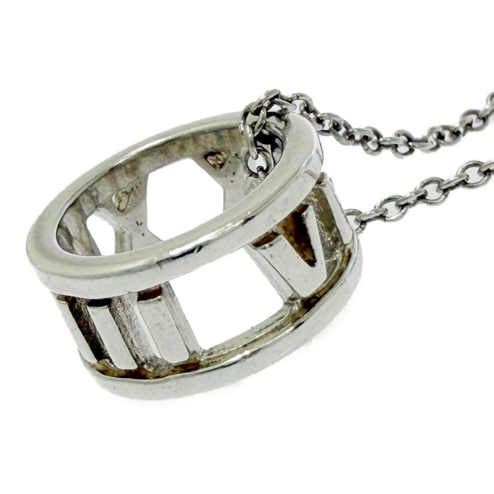 Tiffany & Co Silver Open Atlas Necklace