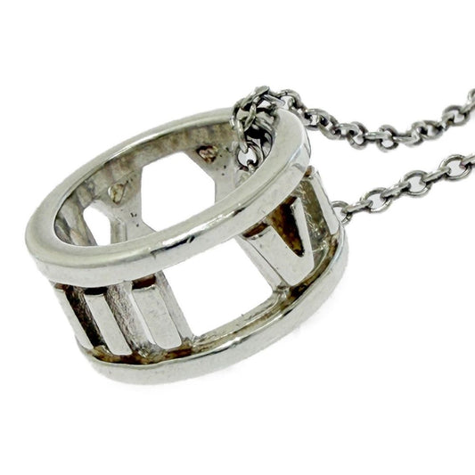 Tiffany & Co Silver Open Atlas Necklace