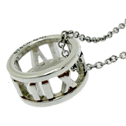 Tiffany & Co Silver Open Atlas Necklace — view 4
