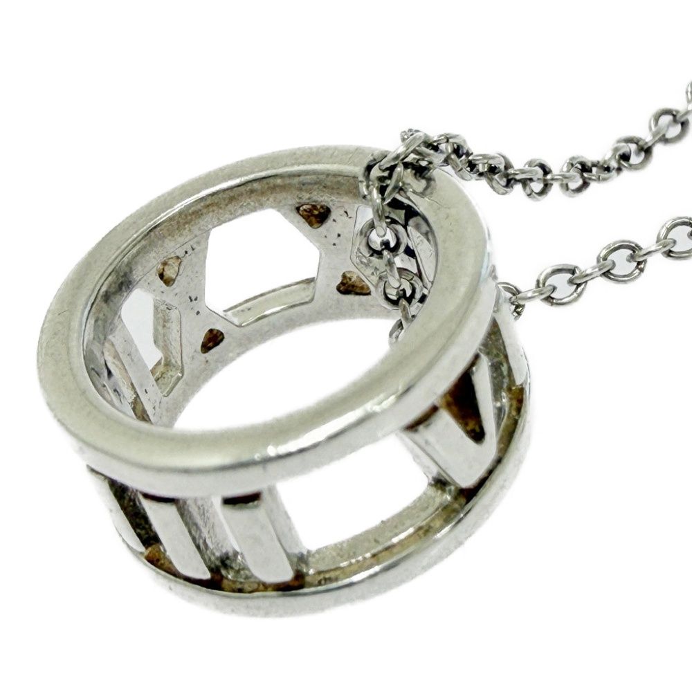 Tiffany & Co Silver Open Atlas Necklace — view 2