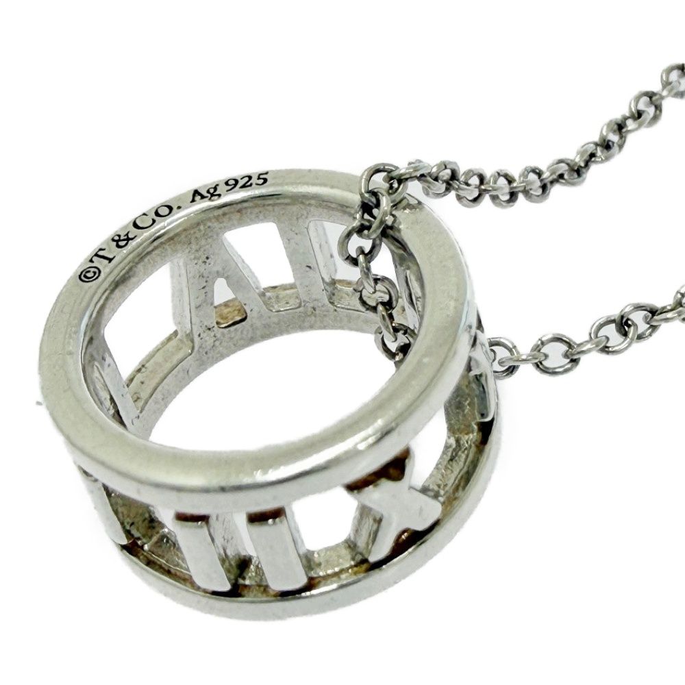 Tiffany & Co Silver Open Atlas Necklace — view 5