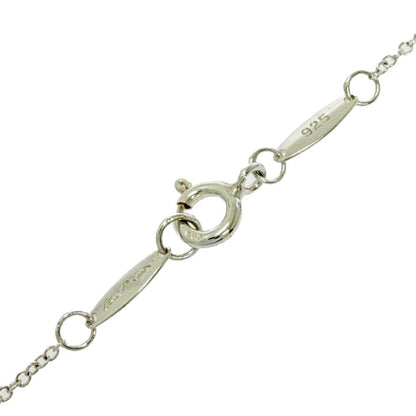 Tiffany & Co Silver Letter Initial T Necklace — view 5