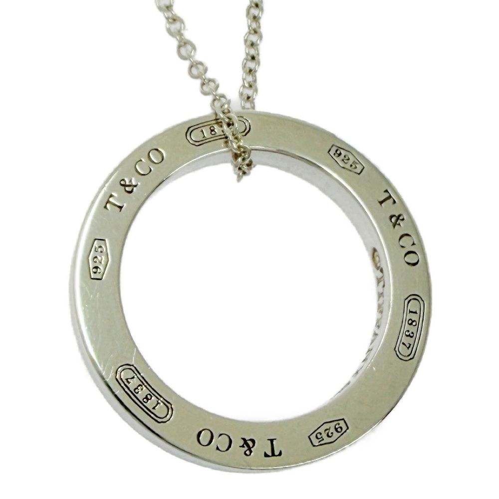 Tiffany & Co Silver Open Circle Necklace