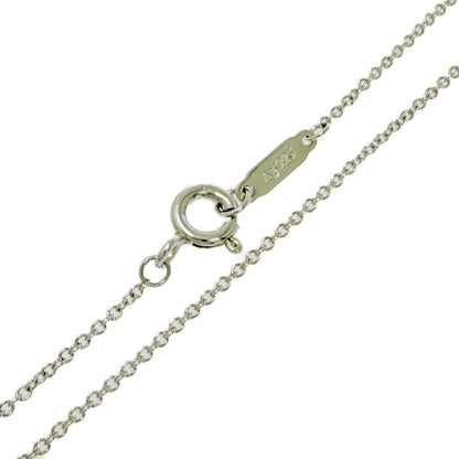Tiffany & Co Silver Open Circle Necklace — view 7