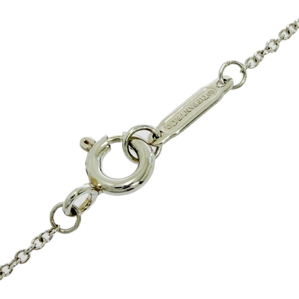 Tiffany & Co Silver Open Circle Necklace — view 6