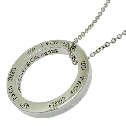 Tiffany & Co Silver Open Circle Necklace — view 2