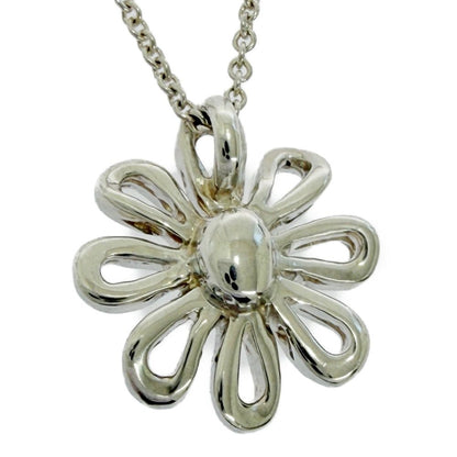 Tiffany & Co Silver Paloma Picasso Daisy Flower Necklace — view 3