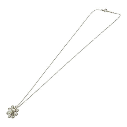 Tiffany & Co Silver Paloma Picasso Daisy Flower Necklace — view 4