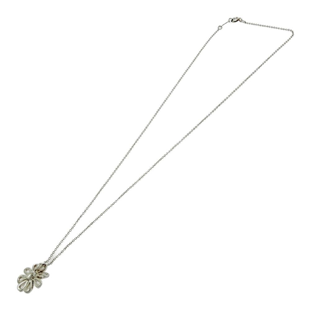 Tiffany & Co Silver Paloma Picasso Daisy Flower Necklace — view 5