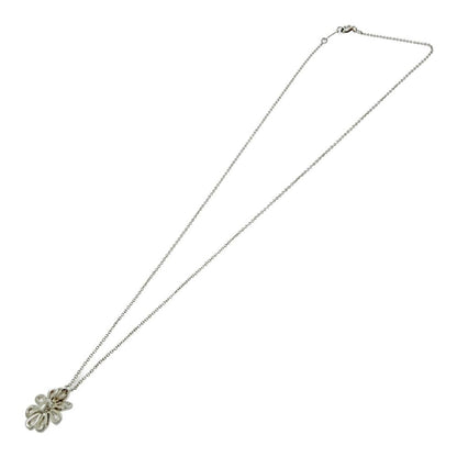 Tiffany & Co Silver Paloma Picasso Daisy Flower Necklace — view 5