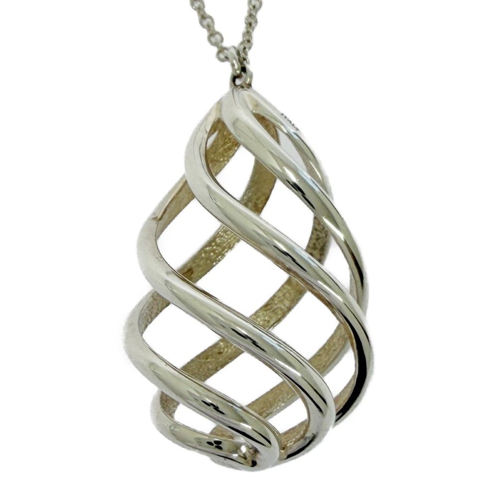 Tiffany & Co Silver Paloma Picasso Luce Long Necklace