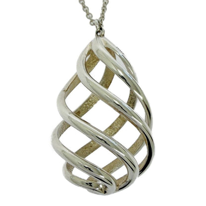 Tiffany & Co Silver Paloma Picasso Luce Long Necklace