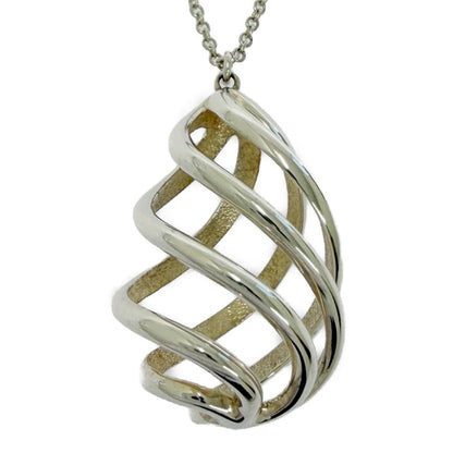 Tiffany & Co Silver Paloma Picasso Luce Long Necklace — view 4