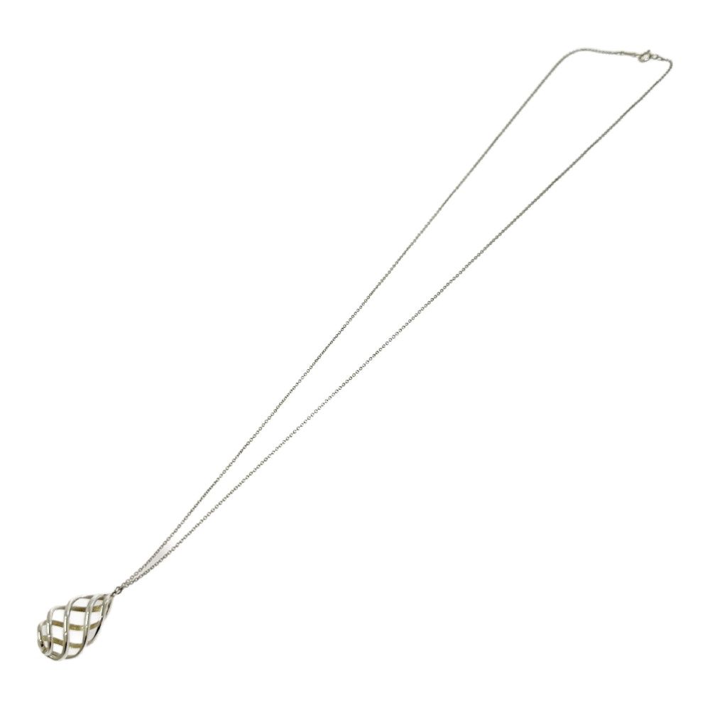 Tiffany & Co Silver Paloma Picasso Luce Long Necklace — view 5