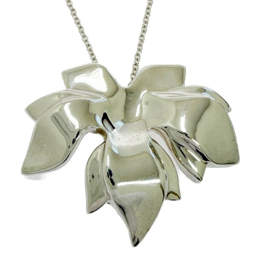 Tiffany & Co Silver Mape Roulis Necklace Sterlin