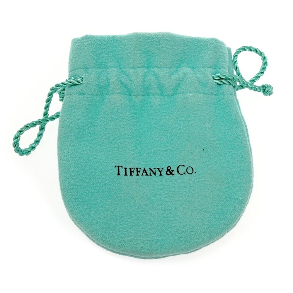 Tiffany & Co Silver Narrow Interlocking Circle Ring — view 8