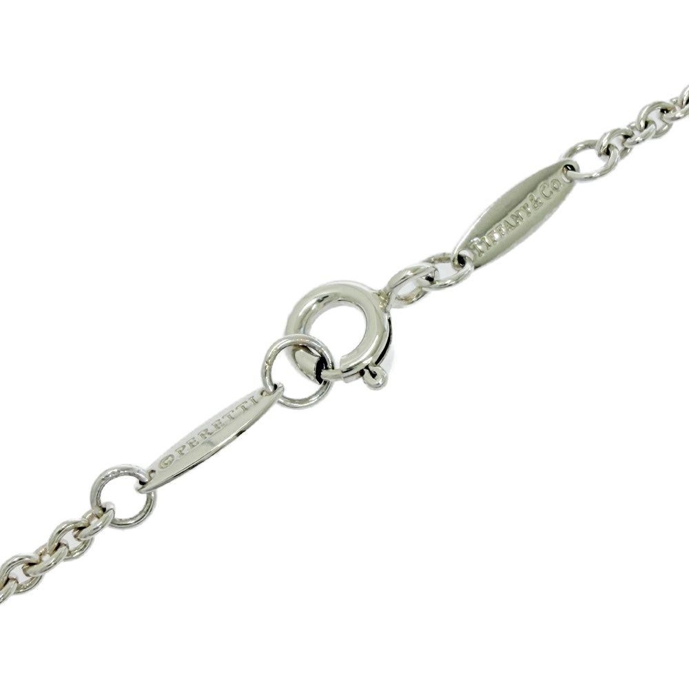 Tiffany & Co Silver Elsa Peretti Open Bracelet — view 5